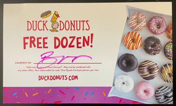 Duck Donuts Gift Card